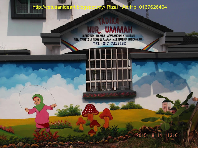 Mural Tadika Nur Ummah Johor bahru