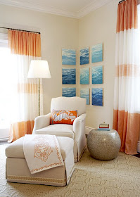 orange and white with beige bedroom interior design decorating