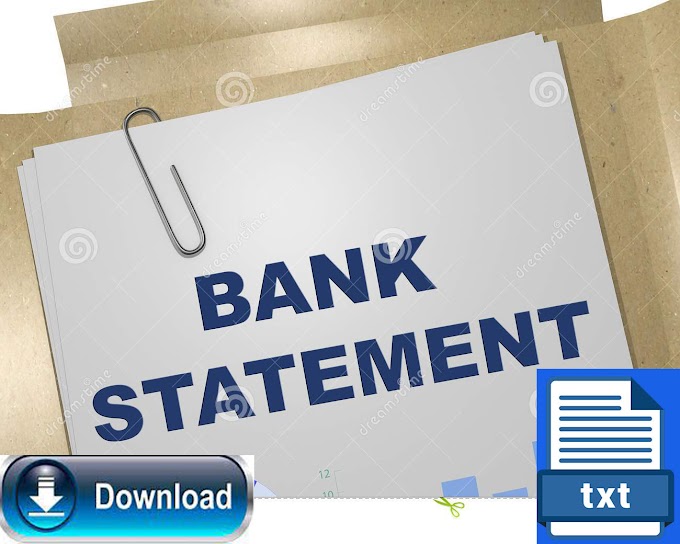 BANK STATMENT APPLICATION WORD FILE 