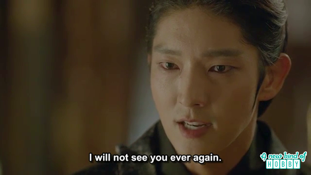  King Wang So told hae so he will never see her again - Moon Lovers Scarlet Heart Ryeo - Episode 19 (eng sub)