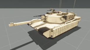 arma3 アメリカ軍プロジェクトのM1 Abrams各種の開発中画像