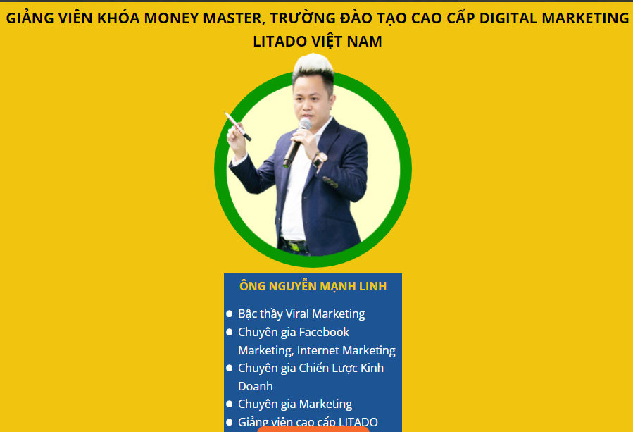 Money Master Đầu Tư Quản Lý Tài Chính Cá Nhân Nguyễn Mạnh Linh Litado