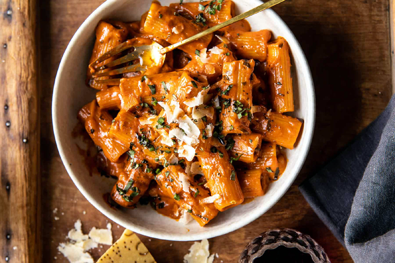 Pesto Pasta Alla Vodka