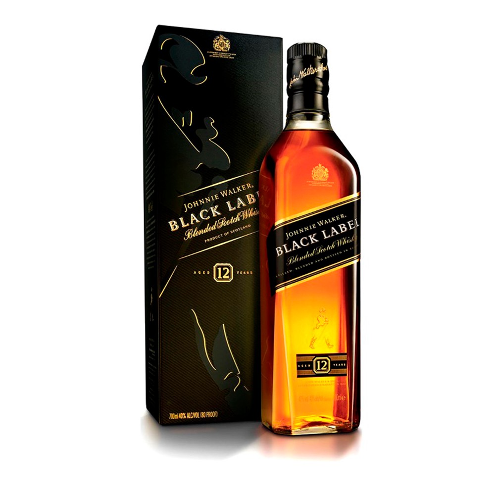 APRECIADORES DE WHISKY: JOHNNIE WALKER BLACK LABEL 12 ANOS