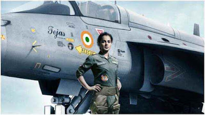Kangana Ranaut first look from Upcoming Movie Tejas