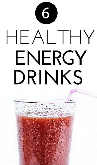 Check out these 6 delicious, super-healthy energy drink recipes to boost your mood and your energy that you can whip up in no time!