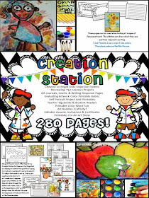 http://www.teacherspayteachers.com/Product/Creation-Station-728850