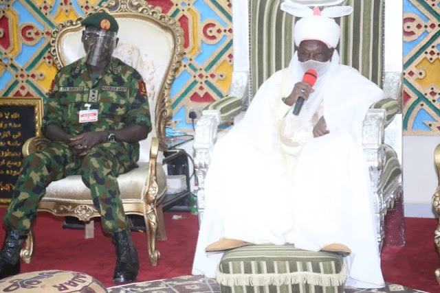 BANDITRY/INSECURITY IN NIGERIA: EMIR OF DAURA APPLAUDS NIGERIAN ARMY, OTHER SECURITY AGENCIES