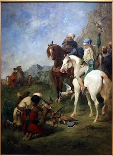 Cetrería en Argelia; el asesinato de Eugène Fromentin