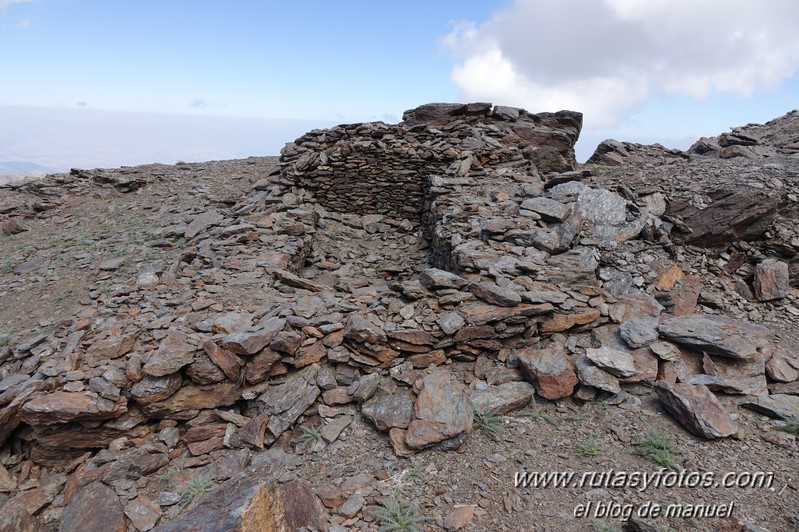 Pico Veleta por los Tajos - Lagunillo Misterioso - Chorreras del Molinillo