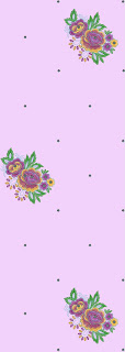 Flower pattern serie per progetti tende