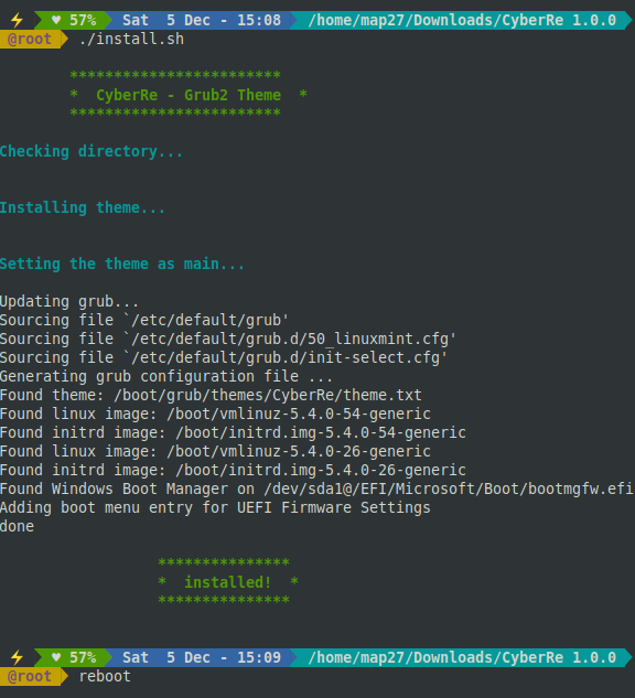 Cara Mengubah Tampilan Grub Bootloader Linux Mint