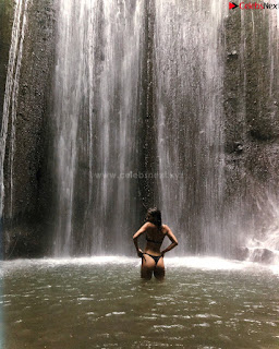 Merrylin Boro in river enjoying in black bikini spicy pics  ~ .xyz Exclusive Celebrity Pics 014.jpg