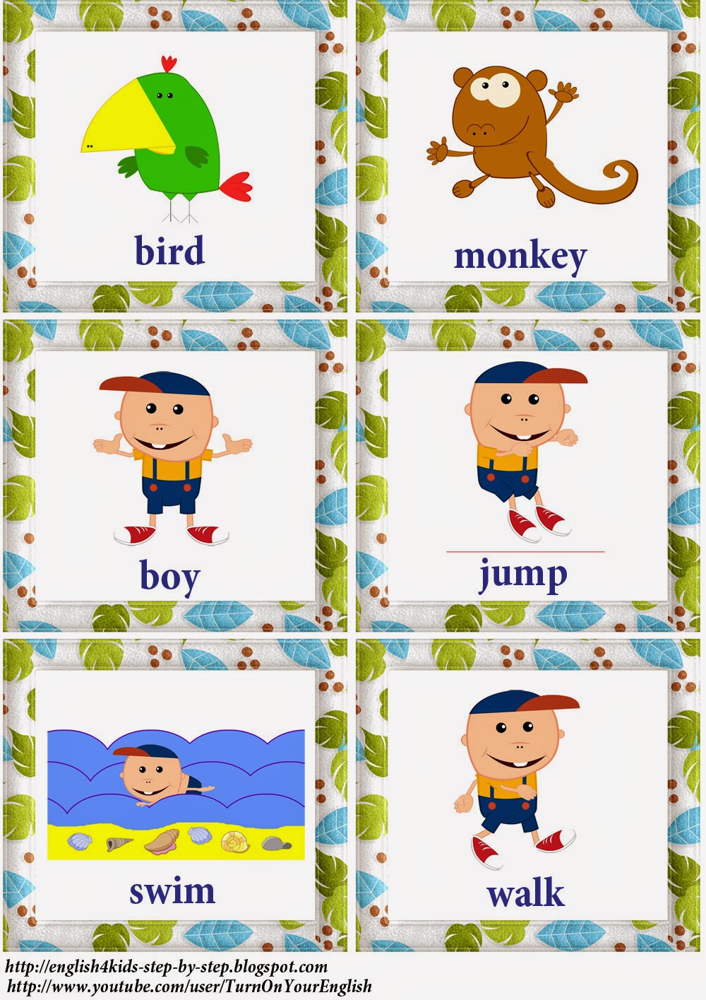 I Can Action Verbs Song For Kids Flashcards And Worksheets