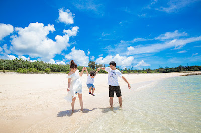 沖縄旅行 子連れ マタニティフォト 