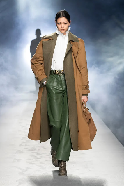Alberta Ferretti Runway show Fall Winter 2021 at Milan Fashion Week by Kelly Fountain New York Fashion Blogger