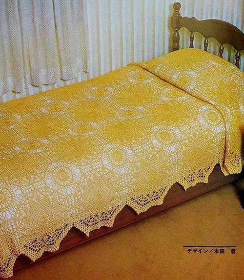 Crochet Bedspread pattern - crochet lace