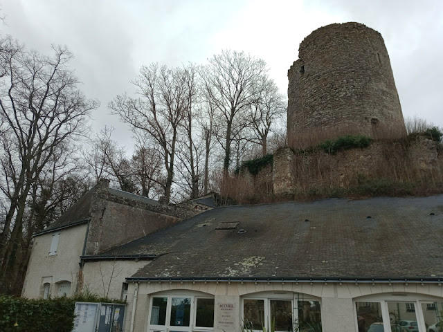 11C keep and municipal police station, Indre et Loire, France. Photo by Loire Valley Time Travel.