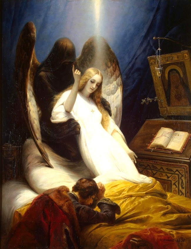 Horace Vernet - The Angel of Death (1851)