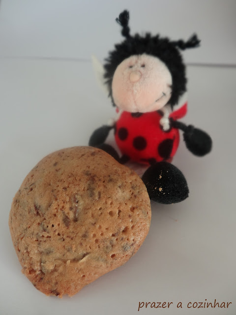 prazer a cozinhar - cookies com pepitas de chocolate