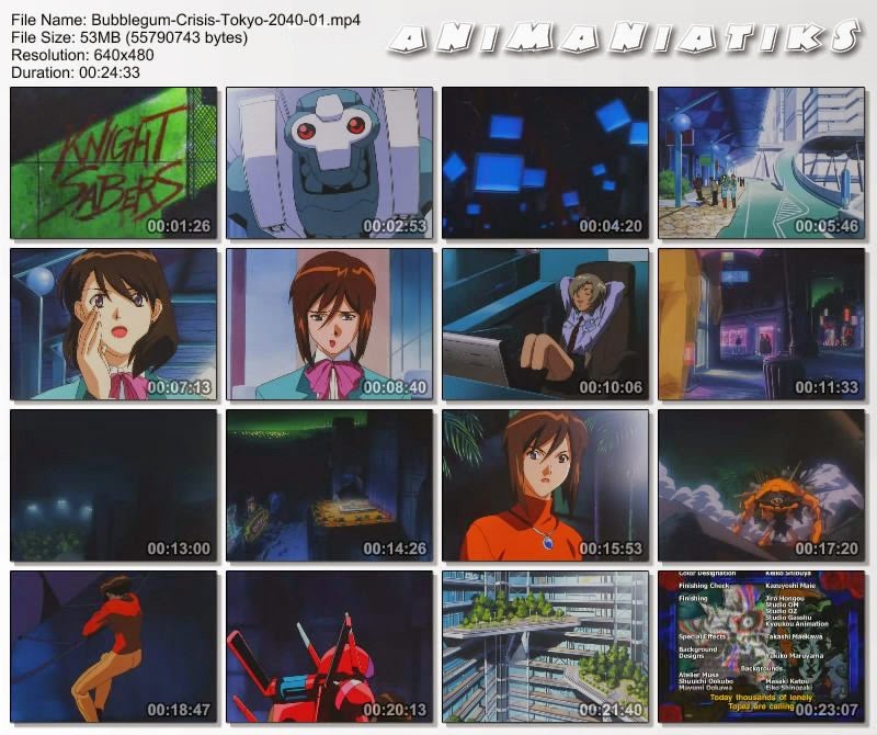 bubblegum crisis tokyo 2040