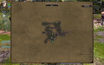 Dragon Nest - Fishing Zone Map