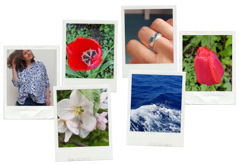 Moodboard - blau-weiß-rot