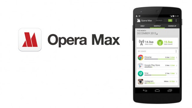 Opera Max Aplikasi Penghemat Kuota data anda..