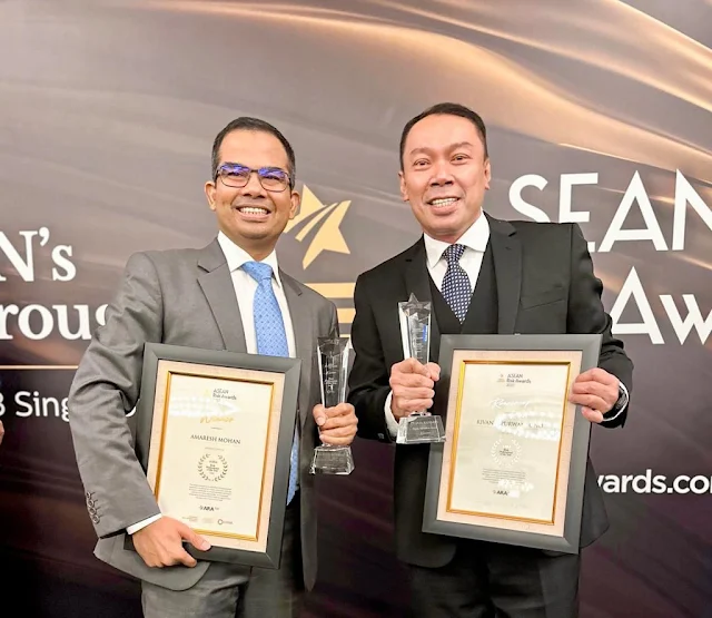 Dirut Jasa Raharja Rivan A. Purwantono Raih Profesionals of The Year di ASEAN Risk Awards 2023
