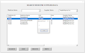 Listindex property returns index of the selected item