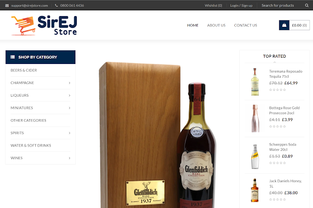 Sirej Store, the best exclusive and premium alcohol products store in London