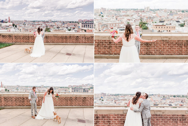 American Visionary Art Museum Wedding Photographed by Heather Ryan Photography