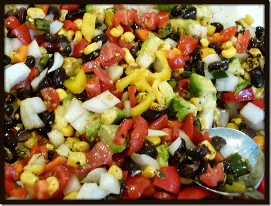 black bean salad