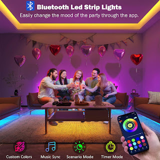 Elevate Your Space with Leeleberd's 100ft RGB LED Strip Lights: A Symphony of Color and Creativity!