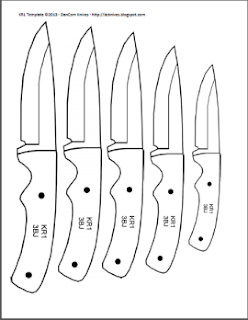 DIY Knifemaker's Info Center: Knife Patterns