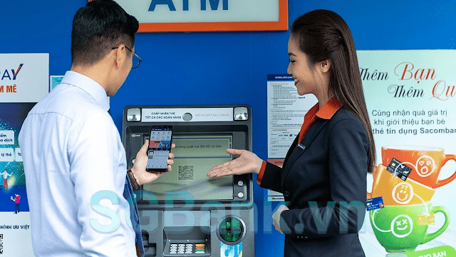  Hướng dẫn cách rút tiền bằng thẻ ATM Sacombank mới nhất 2022