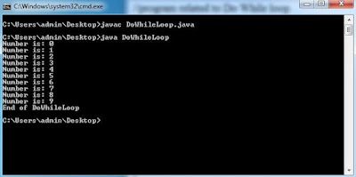 Do While Loop-Javaform