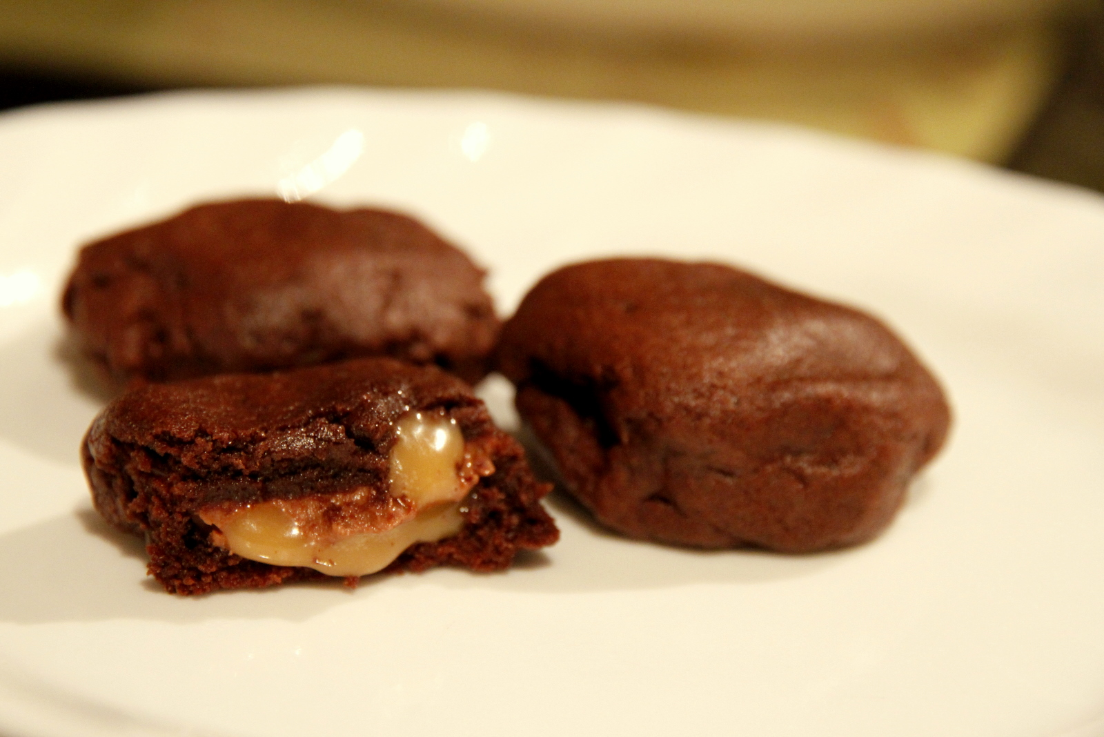 Chocolate Caramilk Cookies