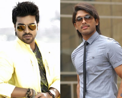 Allu Arjun met Ramcharan in Racha