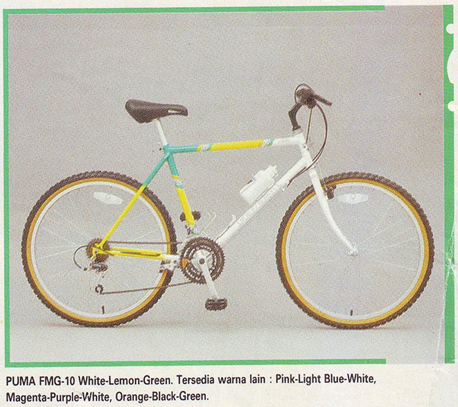 Katalog Sepeda  Federal Puma  FMG 10 White Lemon Green