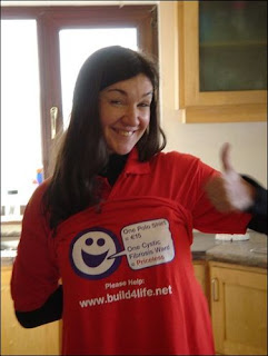 Hilda Fay, better known as Tracey in RTE's soap Fair City can be seen here offering her support for the Build 4 Life project.