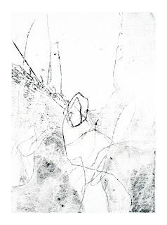 Monotype sur papier © Annik Reymond