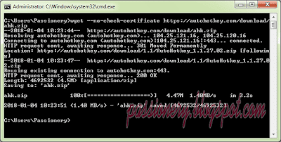 wget bỏ kiếm tra SSL