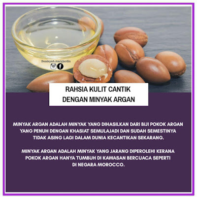 kulit cantik dengan minyak argan