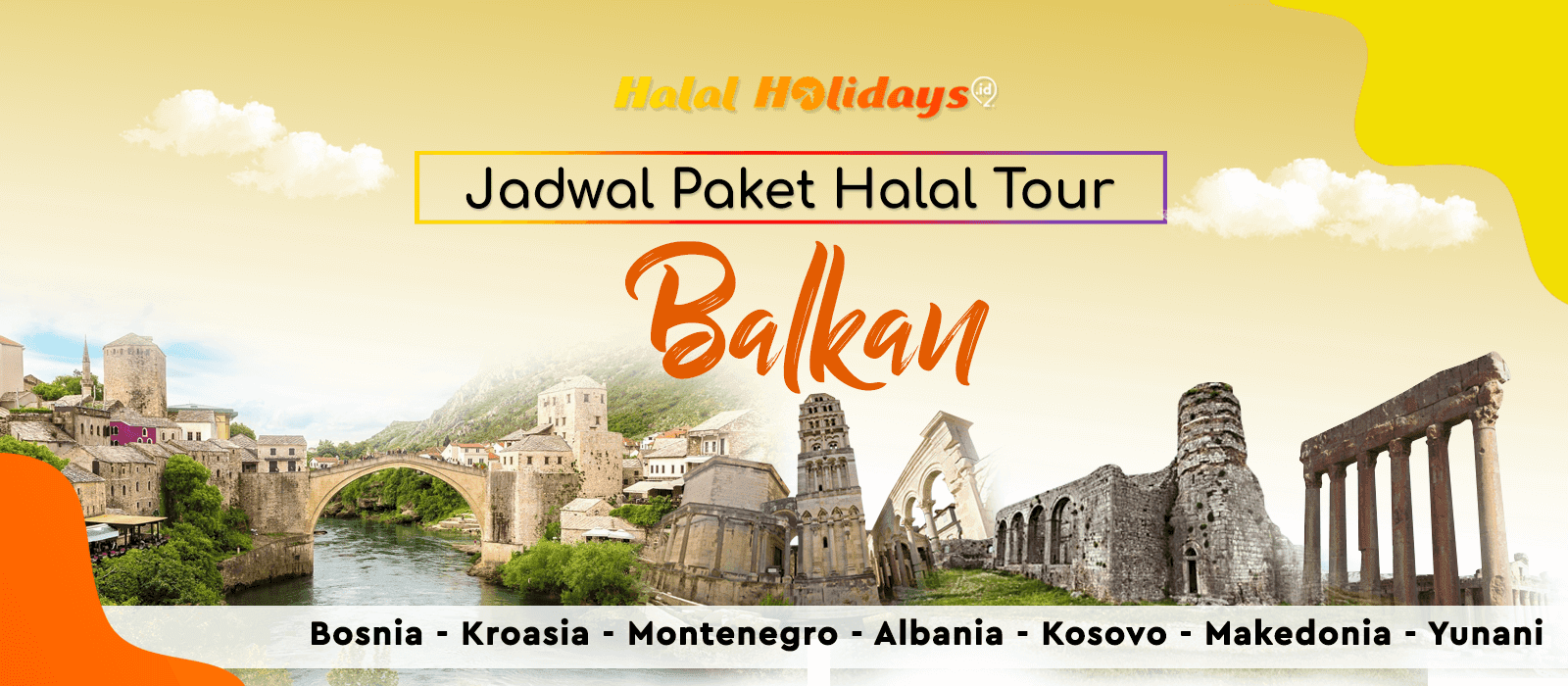 Jadwal dan Harga Paket Tour Eropa Balkan Yunani - Wisata Halal