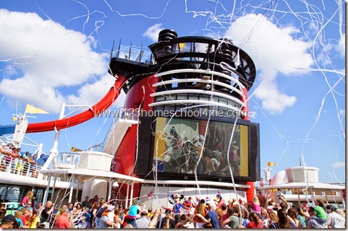 Disney Cruise Lines Amazing Deck Parties