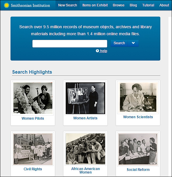 Smithsonian Collections Search