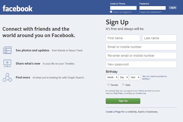 Www Facebook Com Login Www Fb Com Login Sign Up Sign In Create Facebook Account