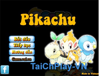Pikachu cổ điển: chơi game Pikachu online phiên bản cũ miễn phí