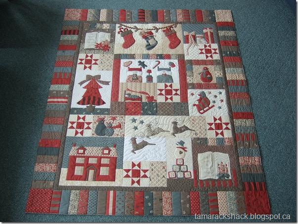 ... job. There is also some hand embroidery work on this quilt as well